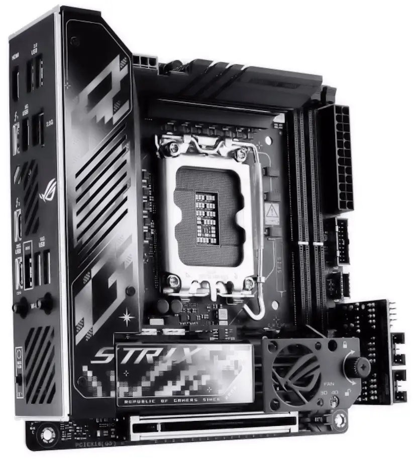 Informático Navalafuente - Montaje ASUS ROG STRIX Z890-I GAMING WIFI Navalafuente