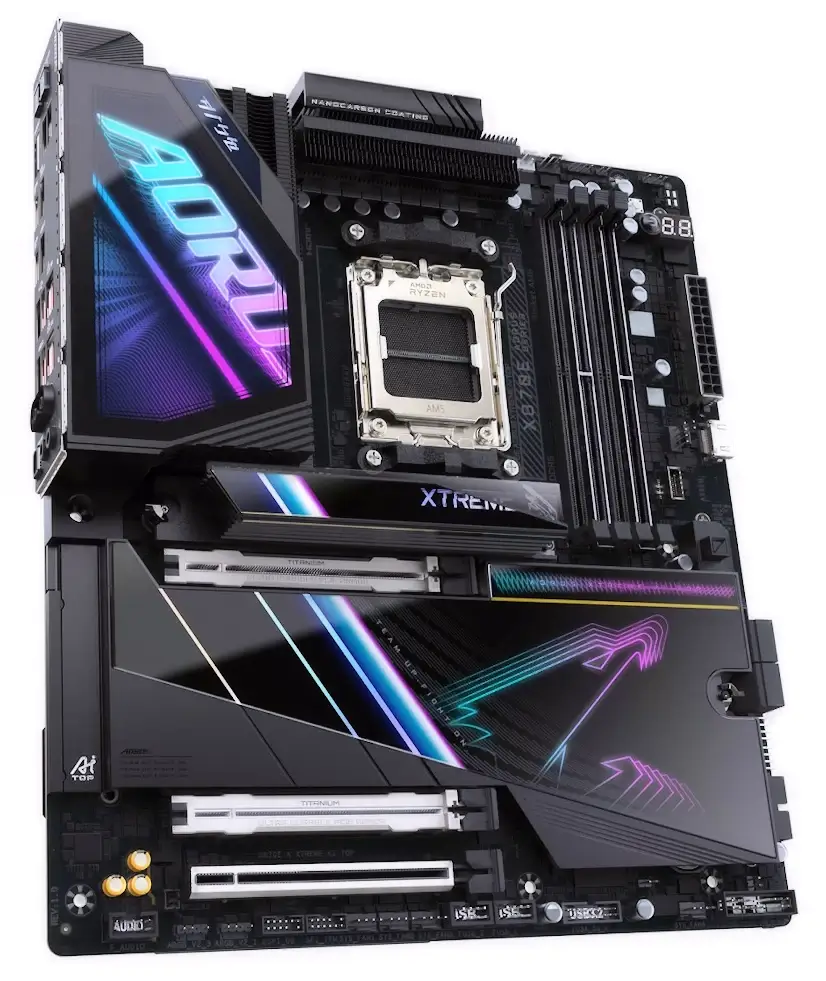 Montaje Placa Base GIGABYTE X870E AORUS XTREME X3D AI TOP Gaming PC Navalafuente