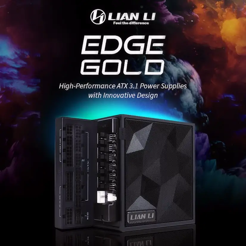 Montaje Fuente Alimentación LIAN LI EDGE GOLD 1200W ATX 3.1 Gaming PC Navalafuente
