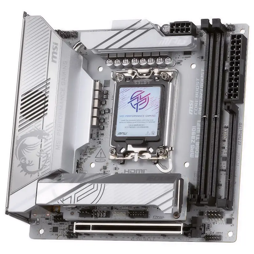 Montaje Placa Base MSI MPG Z890I EDGE TI WIFI Gaming PC Navalafuente